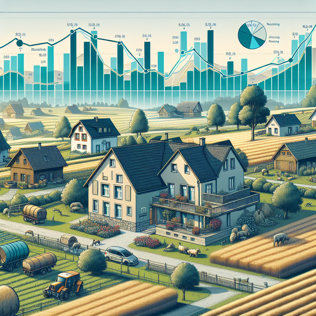 Entwicklung der Immobilienpreise in ländlichen Regionen